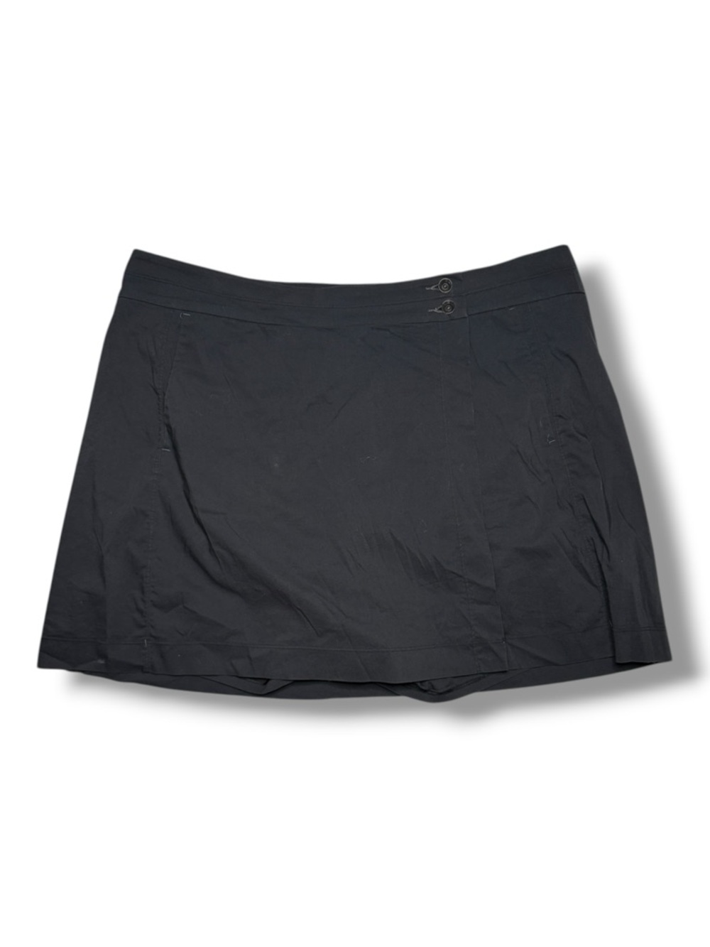 Arc'teryx A2B Trim Fit Black Skort Athletic Mini Skirt XL